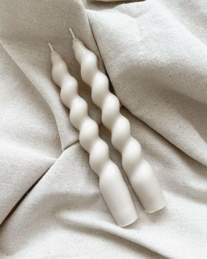 Twirl Taper Decorative candles